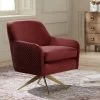 Coupon 😀 Studio 55D Ames Quilted Wine Velvet Swivel Chair ✔️ 2 Coupon 😀 Studio 55D Ames Quilted Wine Velvet Swivel Chair ✔️ -Living Room Chairs Sales unnamed file 4525