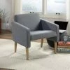 Buy 😀 Dakota Pass Tweed with Faux Wood Accent Chair Gray - Sauder 😉 -Living Room Chairs Sales unnamed file 4590