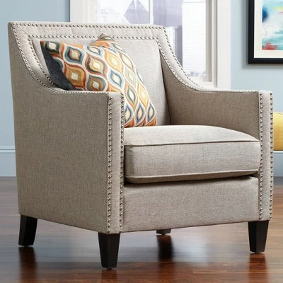 Cheapest π Studio 55D Flynn Heirloom Gray Upholstered Armchair π 3 Cheapest π Studio 55D Flynn Heirloom Gray Upholstered Armchair π