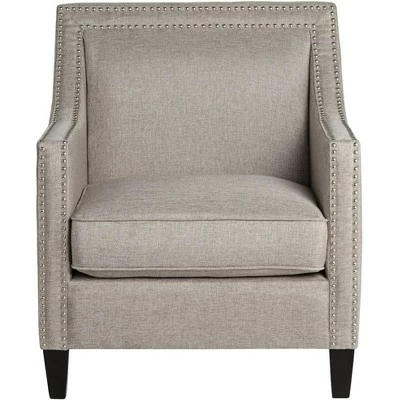 Cheapest π Studio 55D Flynn Heirloom Gray Upholstered Armchair π 4 Cheapest π Studio 55D Flynn Heirloom Gray Upholstered Armchair π - Image 2