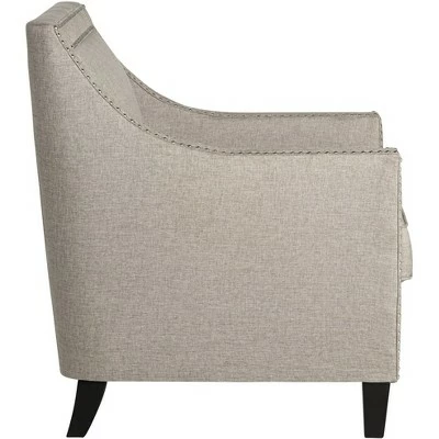 Cheapest π Studio 55D Flynn Heirloom Gray Upholstered Armchair π 5 Cheapest π Studio 55D Flynn Heirloom Gray Upholstered Armchair π - Image 3