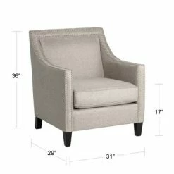 Cheapest π Studio 55D Flynn Heirloom Gray Upholstered Armchair π 13 Cheapest π Studio 55D Flynn Heirloom Gray Upholstered Armchair π -Living Room Chairs Sales unnamed file 4613