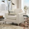 Best deal ⭐ Tacita Faux Leather Armchair White - Inspire Q 🧨 -Living Room Chairs Sales unnamed file 4626