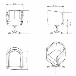 Coupon 🛒 Morpho Swivel Armchair - Opalhouse™ Forest Green Velvet 😀 -Living Room Chairs Sales unnamed file 464