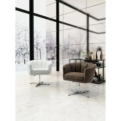 Budget π Modern Upholstered Occasional Chair Vintage Coffee - ZM Home π₯ 7 Budget π Modern Upholstered Occasional Chair Vintage Coffee - ZM Home π₯ - Image 5