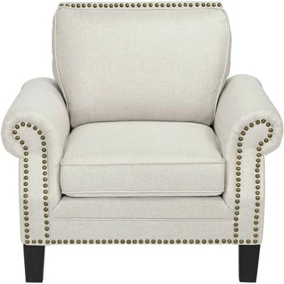 Discount π Elm Lane Clyde Park Oslo Linen Nailhead Trim Armchair β€οΈ 4 Discount π Elm Lane Clyde Park Oslo Linen Nailhead Trim Armchair β€οΈ - Image 2