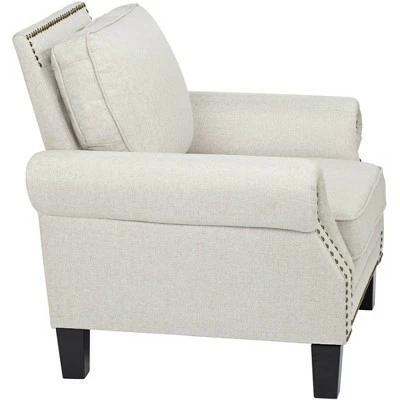 Discount π Elm Lane Clyde Park Oslo Linen Nailhead Trim Armchair β€οΈ 5 Discount π Elm Lane Clyde Park Oslo Linen Nailhead Trim Armchair β€οΈ - Image 3