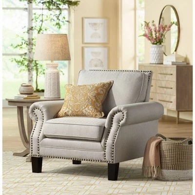 Discount π Elm Lane Clyde Park Oslo Linen Nailhead Trim Armchair β€οΈ 10 Discount π Elm Lane Clyde Park Oslo Linen Nailhead Trim Armchair β€οΈ - Image 8