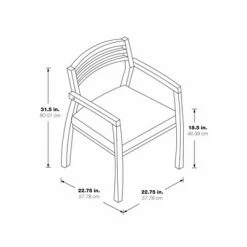 Discount 🥰 Napa Cherry Guest Chair Black/Gray - OSP Home Furnishings 🔔 -Living Room Chairs Sales unnamed file 4722