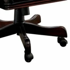 Buy 👏 Contemporary Armchair Cherry - Benzara 🎁 -Living Room Chairs Sales unnamed file 4727