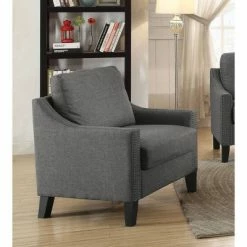 Best Sale 👏 Accent Chairs Gray - Acme Furniture 😍 -Living Room Chairs Sales unnamed file 4736