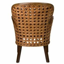 Flash Sale 😍 Margherita Rattan Accent Chair Brown - East at Main ❤️ -Living Room Chairs Sales unnamed file 4739