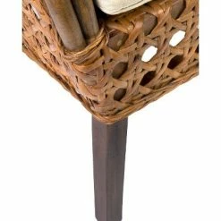 Flash Sale 😍 Margherita Rattan Accent Chair Brown - East at Main ❤️ -Living Room Chairs Sales unnamed file 4742