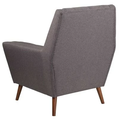 Discount ✔️ Hercules Contemporary Tufted Armchair Gray - Riverstone Furniture 🎉 5 Discount ✔️ Hercules Contemporary Tufted Armchair Gray - Riverstone Furniture 🎉 - Image 3