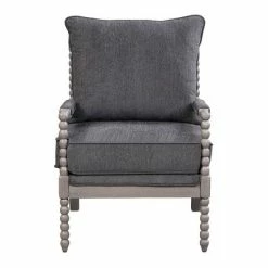 Brand new 🛒 Abbot Chair Gray - OSP Home Furnishings 😍