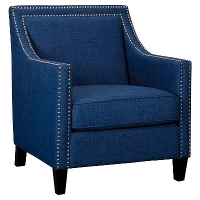 Wholesale π Elkin Accent Chair with Chrome Nailheads - Picket House Furnishings® Teal π 13 Wholesale π Elkin Accent Chair with Chrome Nailheads - Picket House Furnishings® Teal π - Image 11