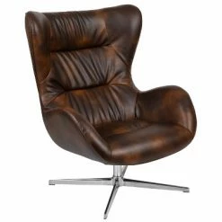 Brand new 🔔 Flash Furniture Home and Office Retro Swivel Wing Accent Chair ❤️ -Living Room Chairs Sales unnamed file 4890