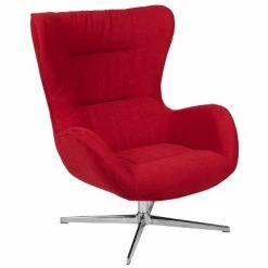 Brand new 🔔 Flash Furniture Home and Office Retro Swivel Wing Accent Chair ❤️ -Living Room Chairs Sales unnamed file 4891