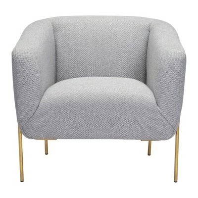 Coupon ๐ Mikala Armchair Gray/Gold - ZM Home ๐ 4 Coupon ๐ Mikala Armchair Gray/Gold - ZM Home ๐ - Image 2