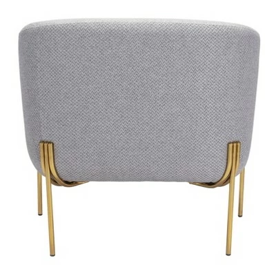 Coupon ๐ Mikala Armchair Gray/Gold - ZM Home ๐ 5 Coupon ๐ Mikala Armchair Gray/Gold - ZM Home ๐ - Image 3