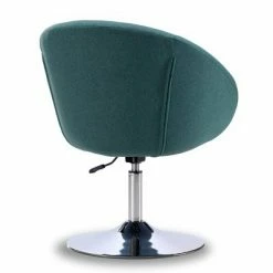 Coupon 🎉 Hopper Twill Adjustable Height Chair Sky - Manhattan Comfort Gray 🔥 -Living Room Chairs Sales unnamed file 4953