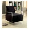 Outlet ✔️ Crider Contemporary Acrylic Frame Accent Chair - HOMES: Inside + Out Black 🌟 -Living Room Chairs Sales unnamed file 4956