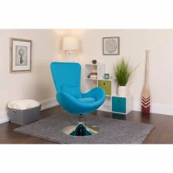 Best Pirce 🤩 Flash Furniture Egg Series Side Reception Chair with Bowed Seat 🌟