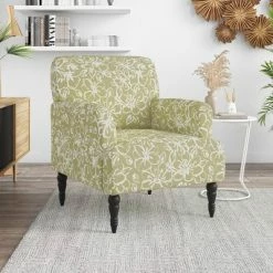 Best Sale 🧨 Everlee Armchair Linen - Handy Living Barley Lily Green 👍 -Living Room Chairs Sales unnamed file 5026