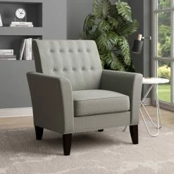 Best Sale ✔️ Graff Button Tufted Armchair Linen - Handy Living Peacock Blue ⭐ 14 Best Sale ✔️ Graff Button Tufted Armchair Linen - Handy Living Peacock Blue ⭐ -Living Room Chairs Sales unnamed file 5037