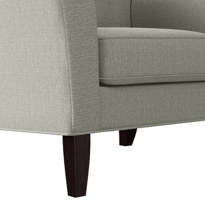 Best Sale ✔️ Graff Button Tufted Armchair Linen - Handy Living Peacock Blue ⭐ 7 Best Sale ✔️ Graff Button Tufted Armchair Linen - Handy Living Peacock Blue ⭐ - Image 5