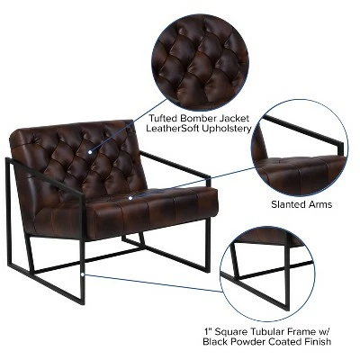 Best deal ๐ Flash Furniture HERCULES Madison Series Tufted Lounge Chair ๐ 11 Best deal ๐ Flash Furniture HERCULES Madison Series Tufted Lounge Chair ๐ - Image 9
