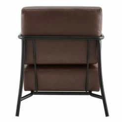Best deal 🎉 Modern Accent Chair Espresso - HomeFare 👍 -Living Room Chairs Sales unnamed file 5131