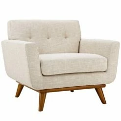 Budget 🎁 Engage Upholstered Armchair - Modway Beige 👍 -Living Room Chairs Sales unnamed file 5167