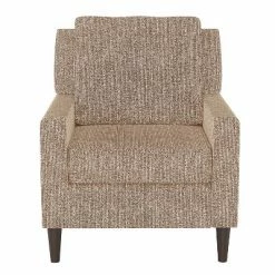 Promo 🥰 Custom Upholstered Armchair - Skyline Furniture Tan/cream 👏 -Living Room Chairs Sales unnamed file 5175