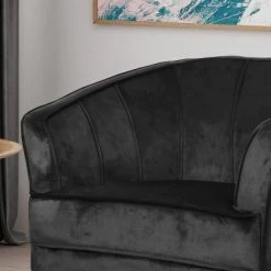 Best deal 🎁 Aida Modern Glam Club Chair - Christopher Knight Home Dark Red 👍 -Living Room Chairs Sales unnamed file 518