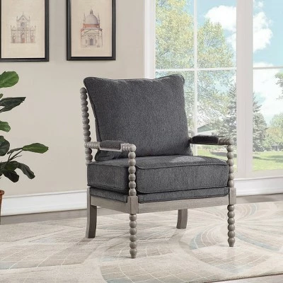 Brand new ๐ Abbot Chair Gray - OSP Home Furnishings ๐ 7 Brand new ๐ Abbot Chair Gray - OSP Home Furnishings ๐ - Image 5