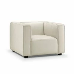 Cheap 🎁 Otto Leather Chair - Abbyson Living Ivory ⭐ -Living Room Chairs Sales unnamed file 5222