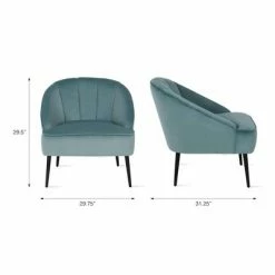 Brand new 💯 Geneva Channel Back Accent Chair - Dorel Living Rose 🔥 -Living Room Chairs Sales unnamed file 5262