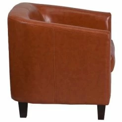 Best deal 👍 Flash Furniture LeatherSoft Lounge Chair with Sloping Arms ❤️ -Living Room Chairs Sales unnamed file 5284