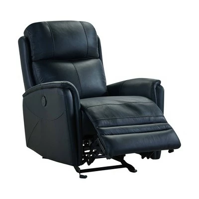 Outlet ๐คฉ Wolfe Contemporary Leather Power Recliner Chair with USB Black - Armen Living โ๏ธ 3 Outlet ๐คฉ Wolfe Contemporary Leather Power Recliner Chair with USB Black - Armen Living โ๏ธ