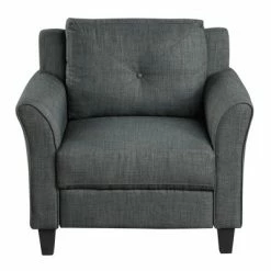 Top 10 🎁 Costway Accent Chair Upholstered Fabric Single Sofa Chair w/Tufted Backrest Grey ✨ -Living Room Chairs Sales unnamed file 5362