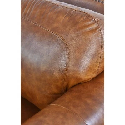 Hot Sale ๐งจ Louise Leather Armchair Camel - Abbyson Living ๐ฏ 4 Hot Sale ๐งจ Louise Leather Armchair Camel - Abbyson Living ๐ฏ - Image 2