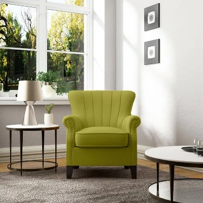 Flash Sale 😀 Gilcrest Armchair - Handy Living Green 🛒 3 Flash Sale 😀 Gilcrest Armchair - Handy Living Green 🛒