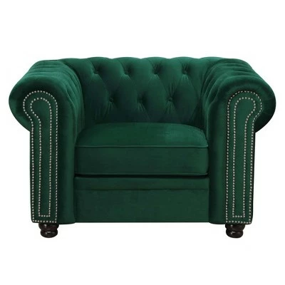 Wholesale π― Gramery Tufted Chair - Picket House Furnishings Navy Blue π 6 Wholesale π― Gramery Tufted Chair - Picket House Furnishings Navy Blue π - Image 4