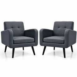 Best Sale π Costway 2PCS Accent Armchair Single Sofa Chair Home Office w/ Wooden Legs β 14 Best Sale π Costway 2PCS Accent Armchair Single Sofa Chair Home Office w/ Wooden Legs β -Living Room Chairs Sales unnamed file 5495