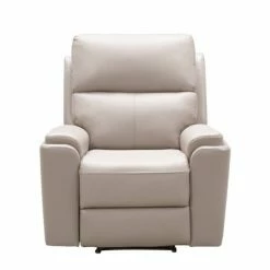 Hot Sale 🛒 Andrew Top Grain Leather Recliner - Abbyson Living Gray 🔥 -Living Room Chairs Sales unnamed file 5517