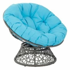 Budget 💯 Papasan Chair - OSP Home Furnishings Gray With Cream Wicker 🛒 -Living Room Chairs Sales unnamed file 553