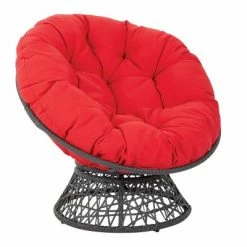 Budget 💯 Papasan Chair - OSP Home Furnishings Gray With Cream Wicker 🛒 -Living Room Chairs Sales unnamed file 555