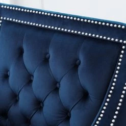 Buy 👍 Valerie Nailhead Tufted Accent Chair - Abbyson Living Black 🎁 -Living Room Chairs Sales unnamed file 5554