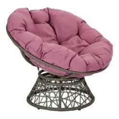 Budget 💯 Papasan Chair - OSP Home Furnishings Gray With Cream Wicker 🛒 -Living Room Chairs Sales unnamed file 558